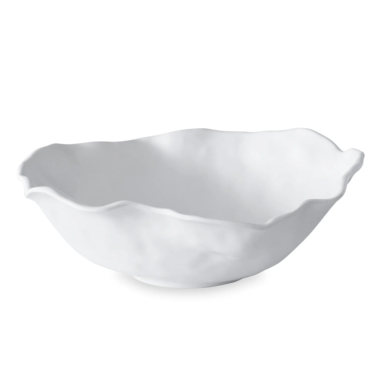 Vida Nube Large Round Bowl-White
