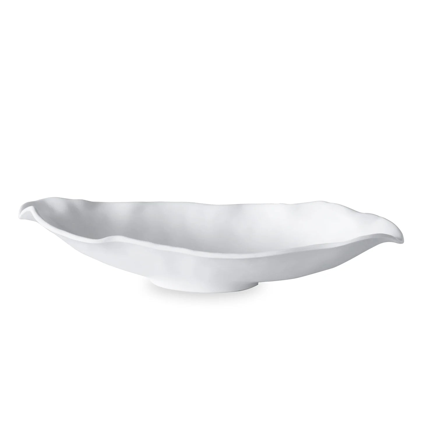 Vida Nube Med Oval Bowl-White