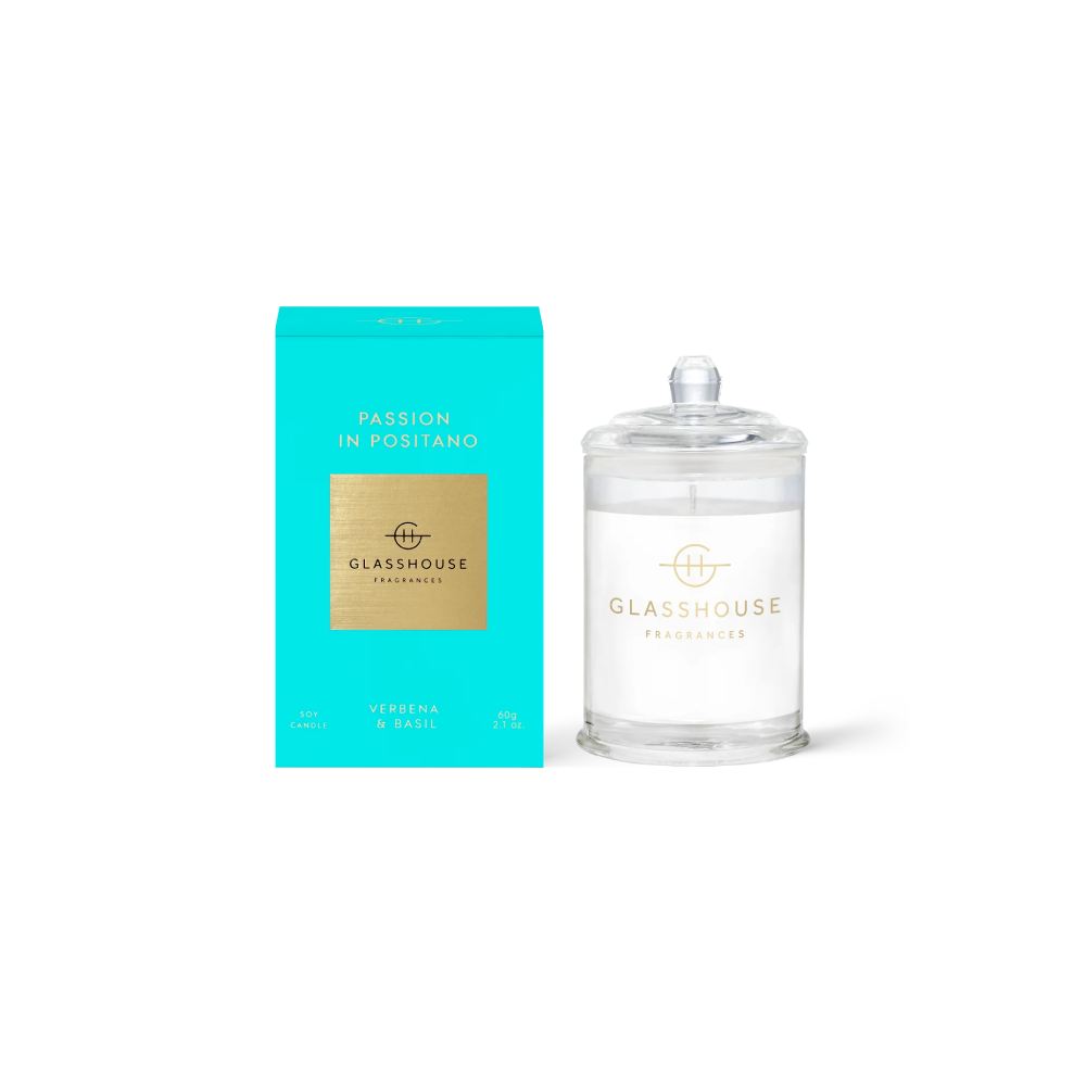 Glasshouse Fragrance: Passion in Positano Soy Candle 2.1 oz