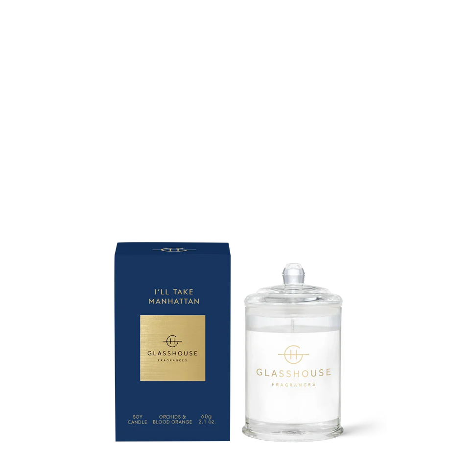 Glasshouse Fragrance: I'll Take Manhattan Soy Candle 2.1 oz