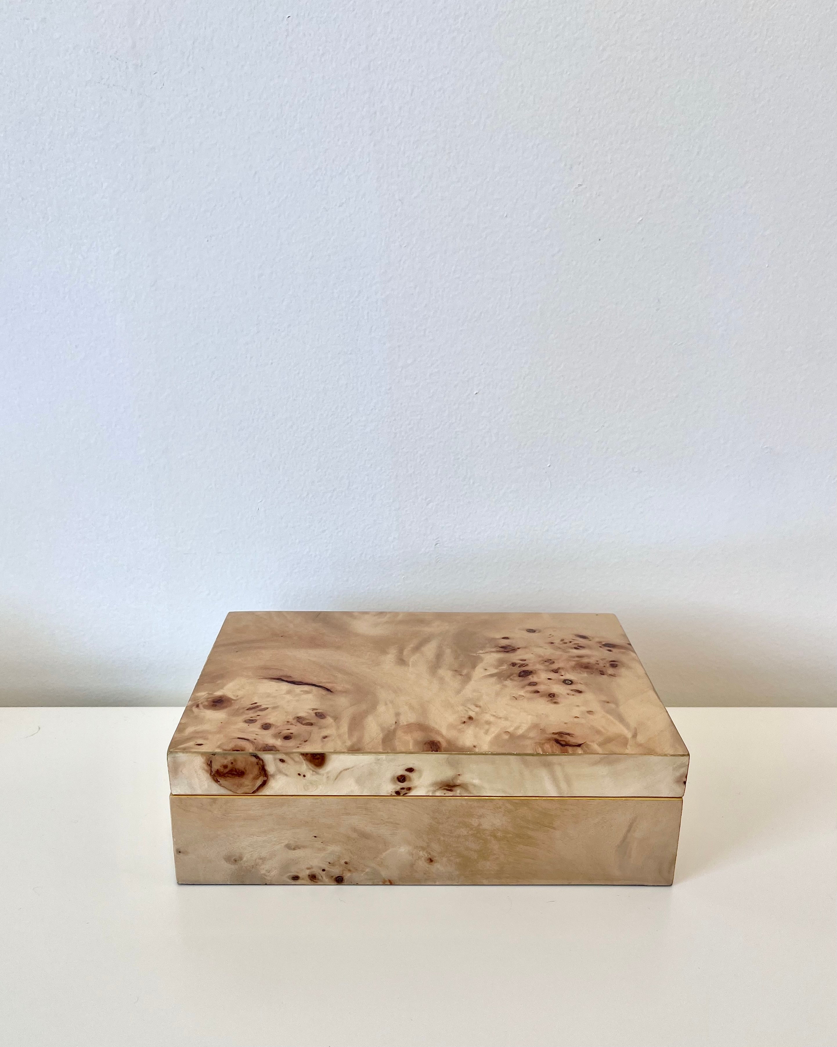 Burl Wood Design Box-Small