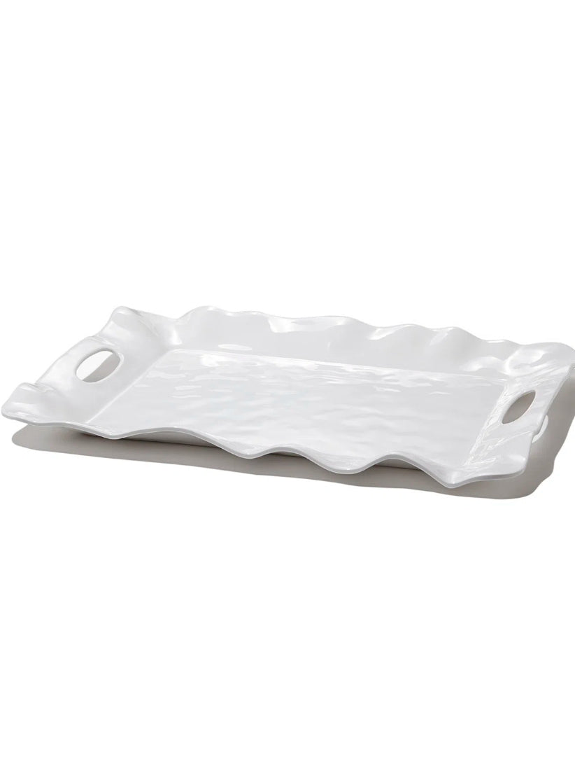 Vida Havana Rectangular Tray with Handles