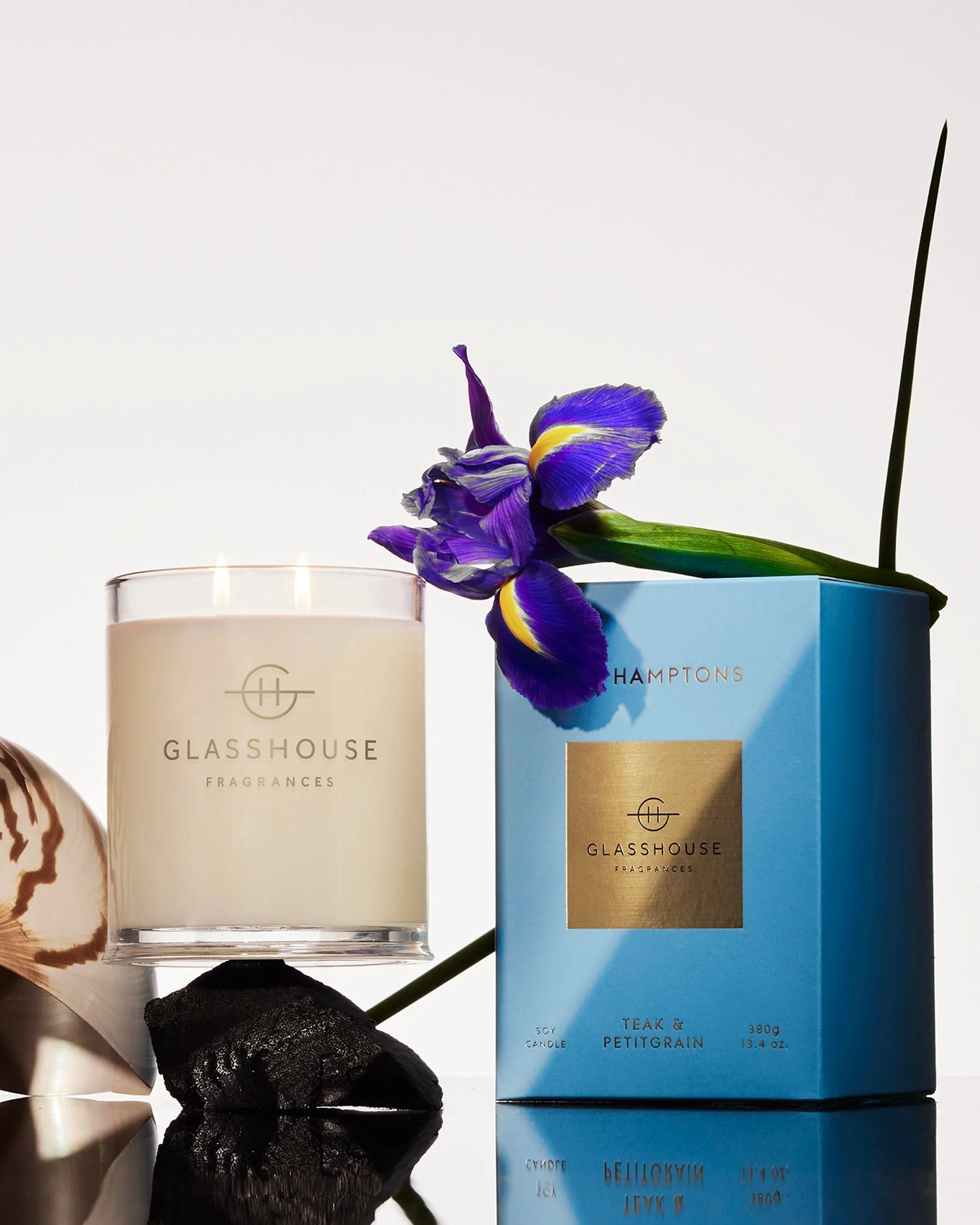 Glasshouse Fragrance: The Hamptons Soy Candle 13.4 oz