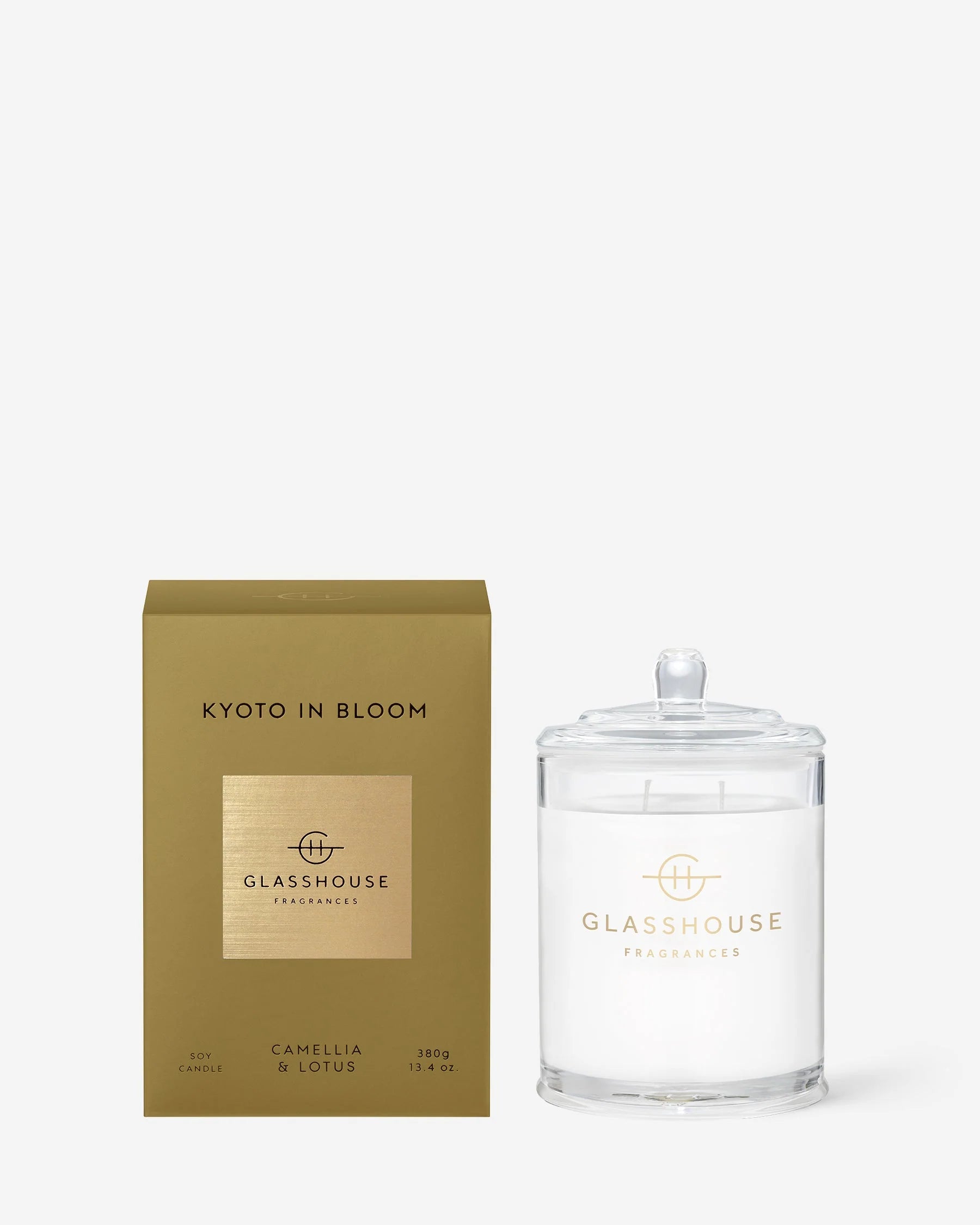 Glasshouse Fragrance: Kyoto in Bloom Soy Candle