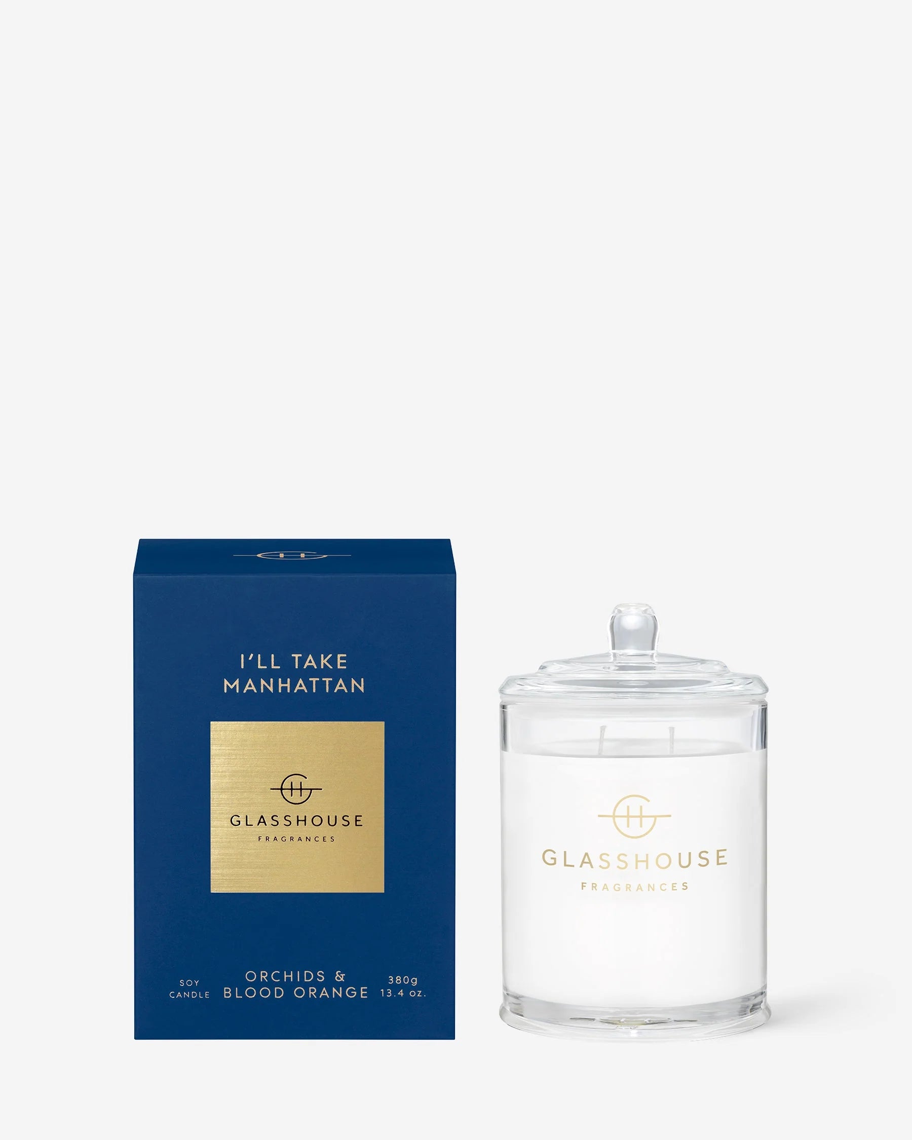 Glasshouse Fragrance: I'll Take Manhattan Soy Candle