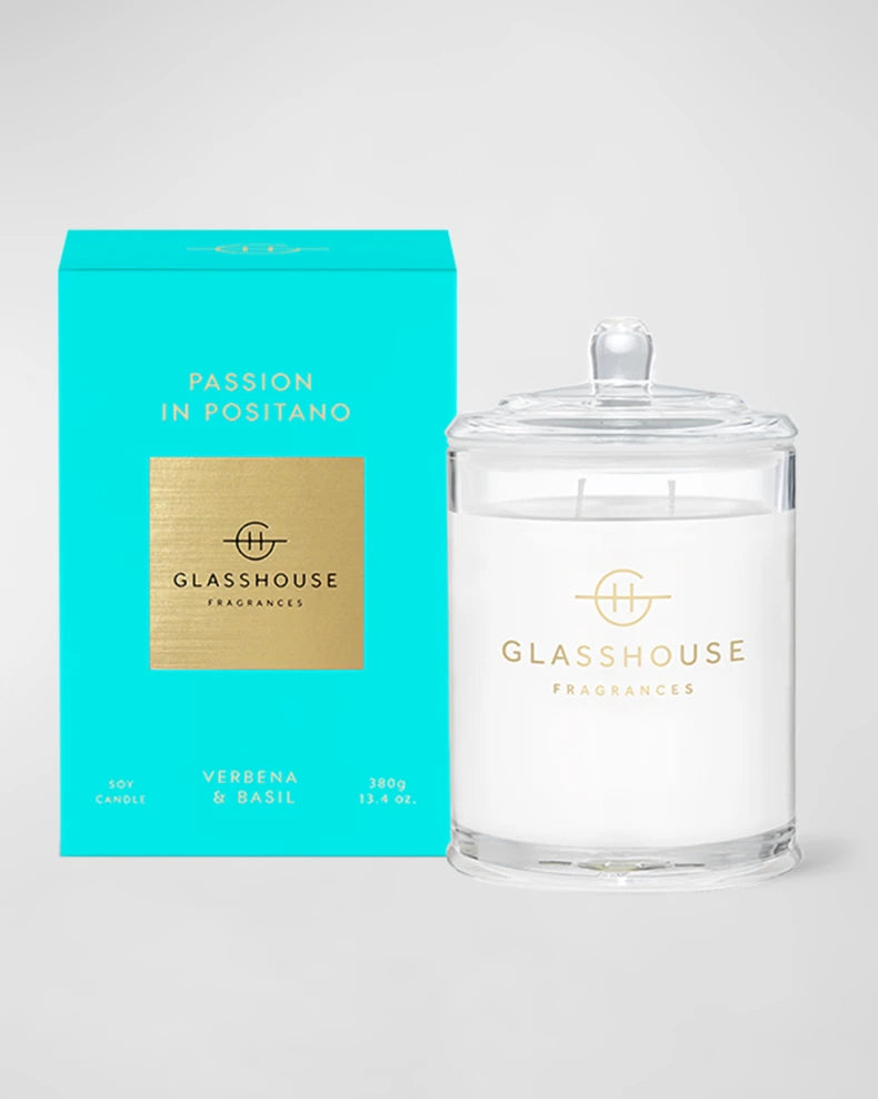 Glasshouse Fragrance: Passion in Positano Soy Candle 13.4 oz
