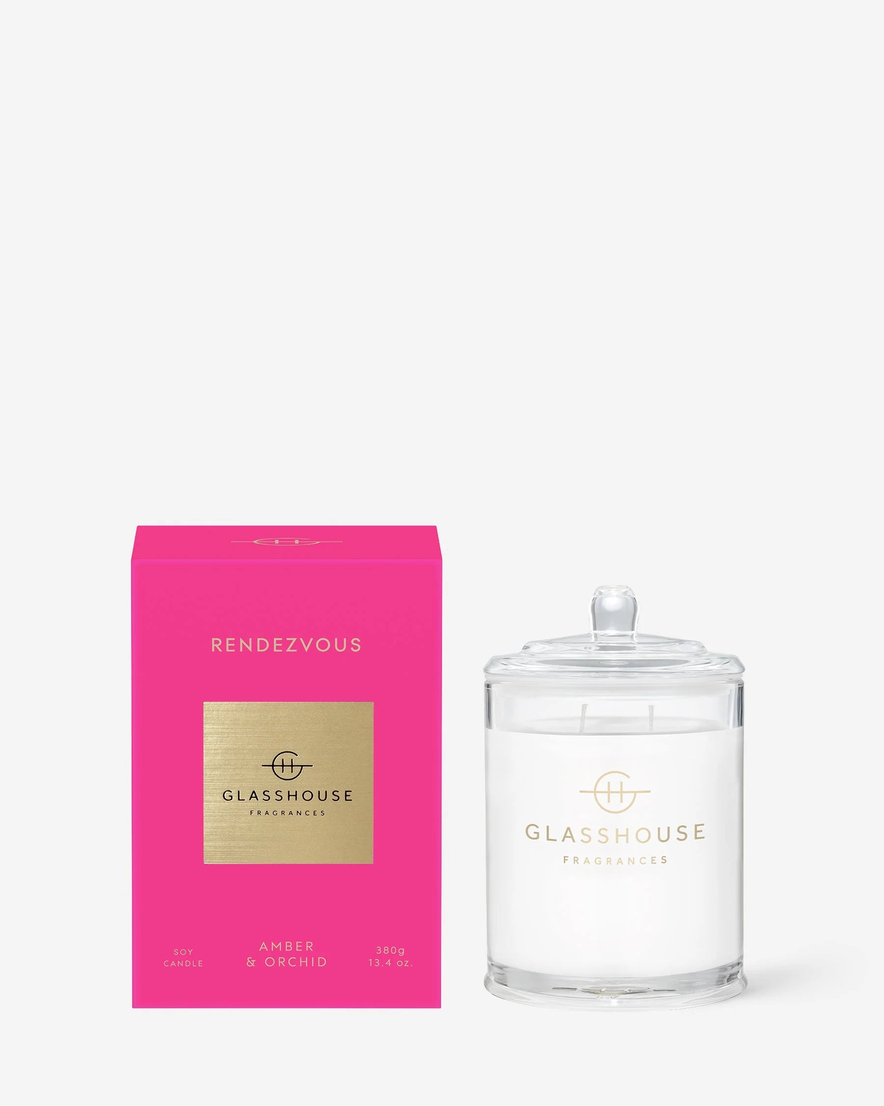 Glasshouse Fragrance: Rendezvous Soy Candle